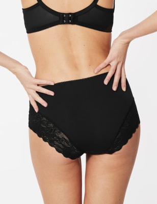 M&S Lace High Rise Midi Knickers – Brand Ministry