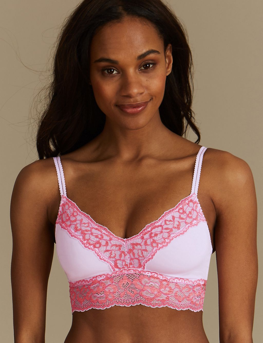 Lace Non-Padded Bralet 3 of 5