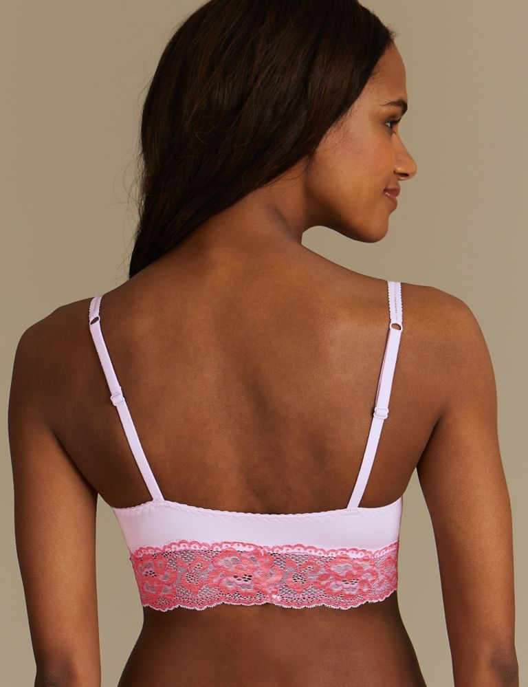 Lace Non-Padded Bralet 3 of 5