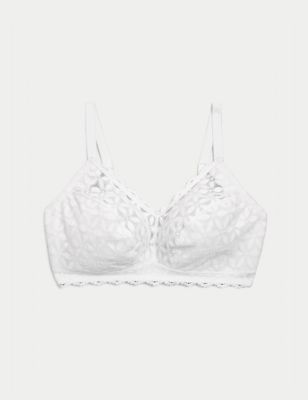 Lace Non-Padded Bralette F-H Image 2 of 7
