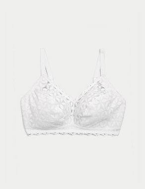 Lace Non-Padded Bralette F-H Image 2 of 7