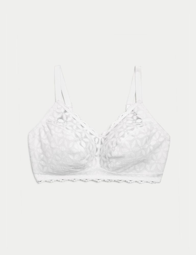 Lace Non-Padded Bralette F-H 2 of 7