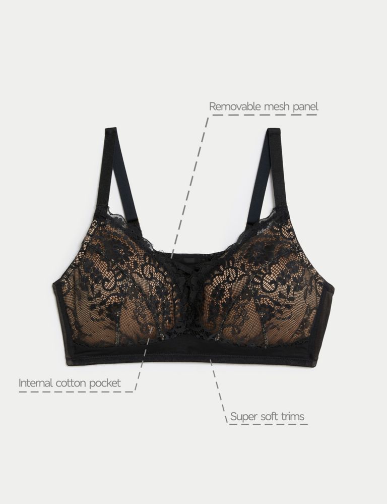 Lace Non Wired Post Surgery Bra A-E, M&S Collection