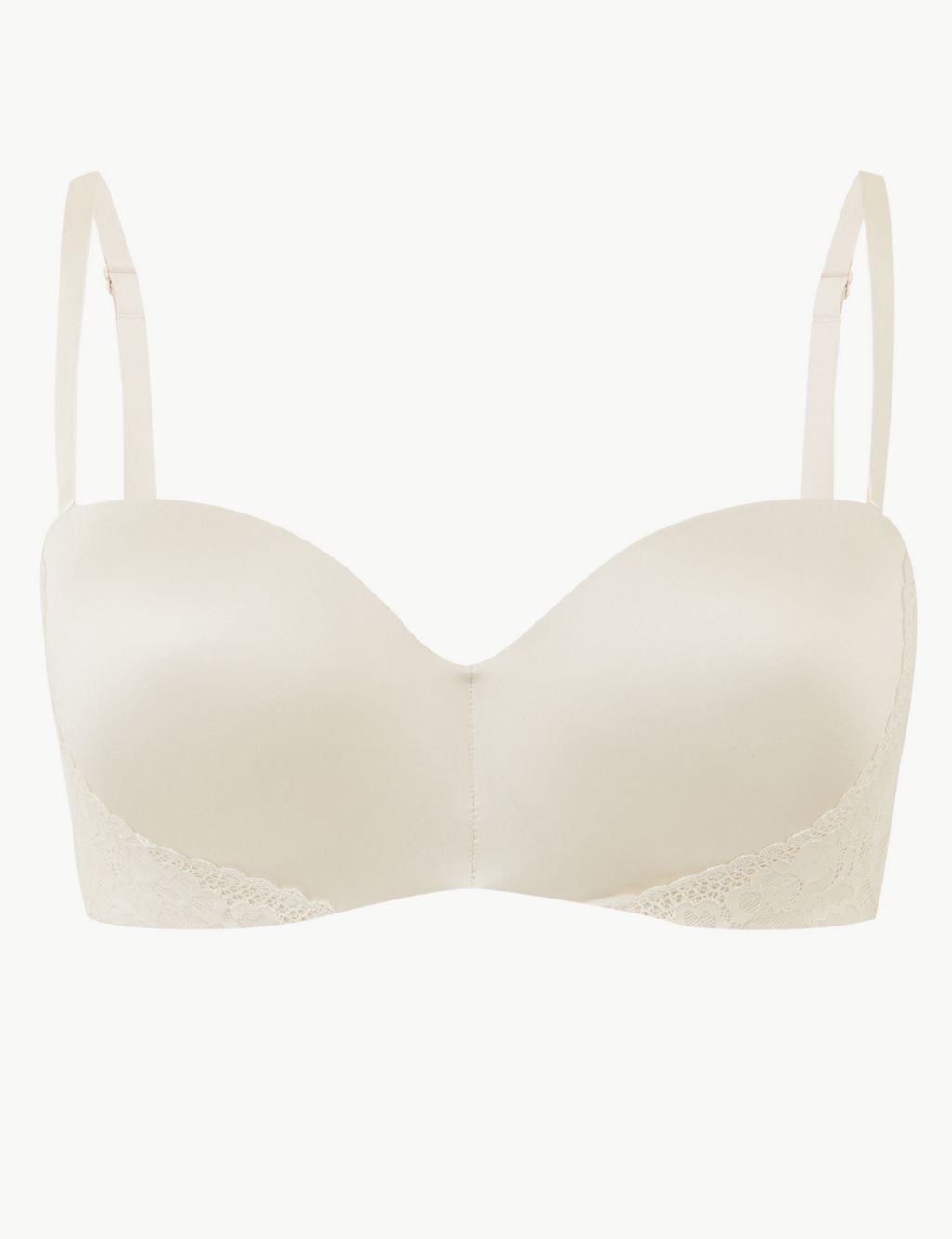 Lace Padded Strapless Bra A-E 1 of 4