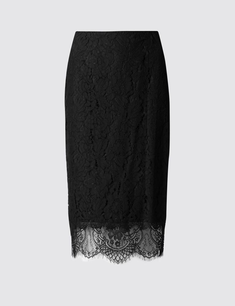 Lace Pencil Skirt 3 of 4