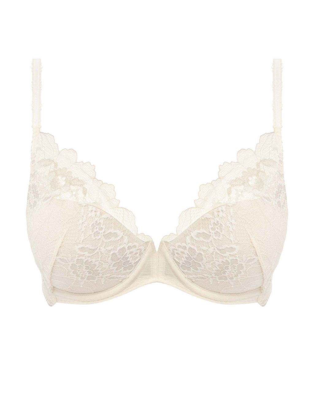 Lace Perfection Wired Plunge Bra A-DD 1 of 5