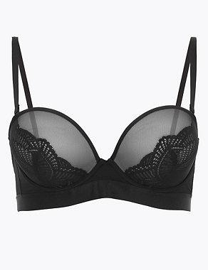 Lace Push Up Multiway Bra A-E Image 2 of 9