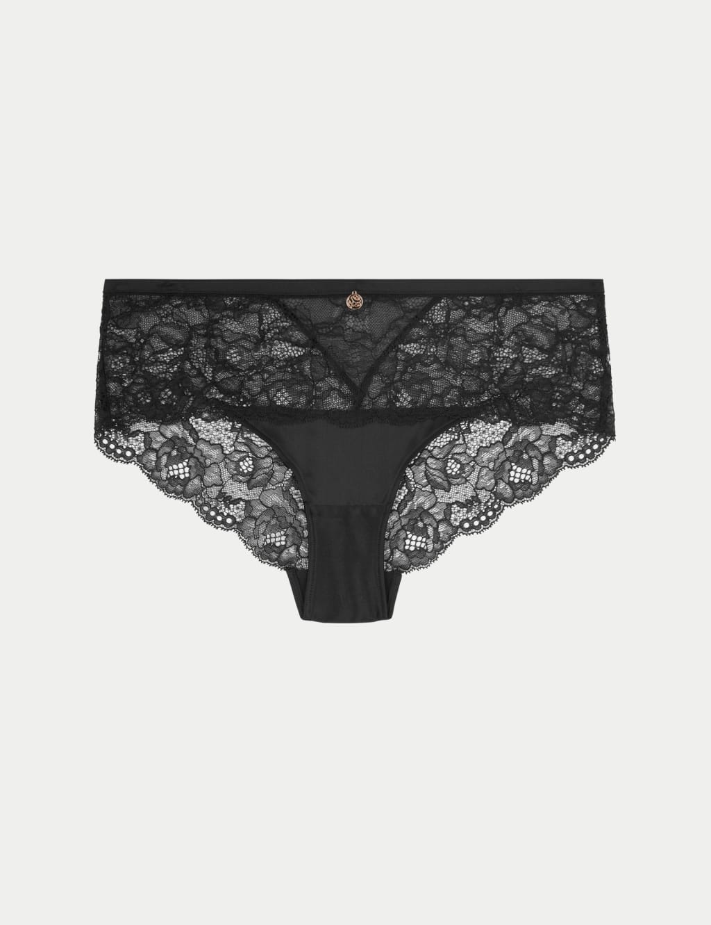 Lace Shorts With Silk 1 of 5