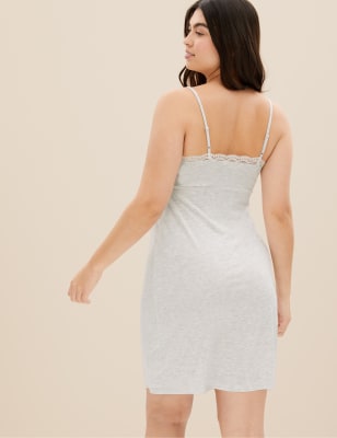 Lace Trim Chemise, M&S Collection