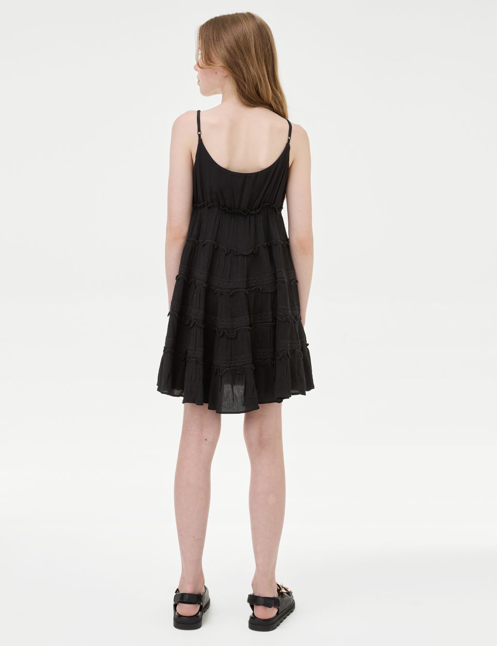 Lace Trim Dress (6-16 Yrs) 4 of 4