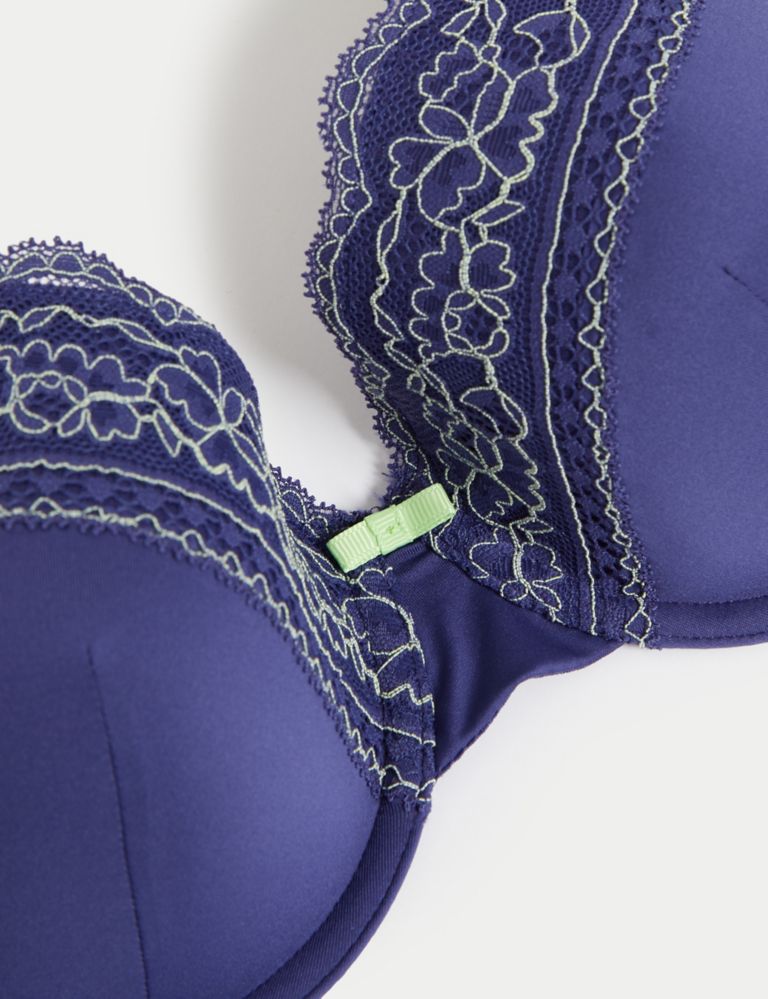 Lace Trim Padded Full Cup Bra A-E 5 of 6