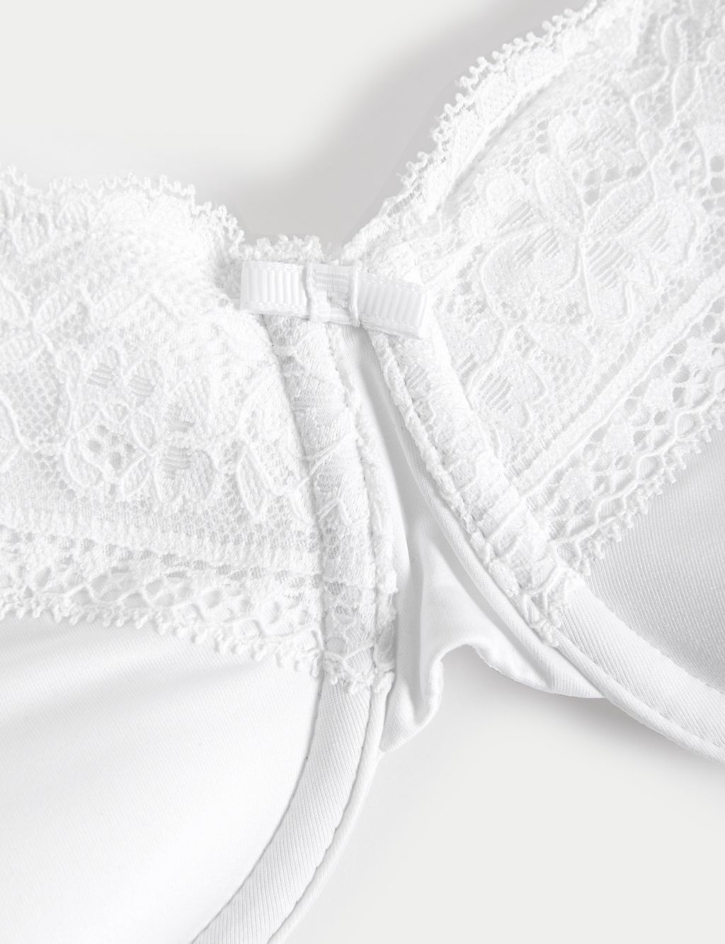 Lace Trim Padded Full Cup Bra A-E 4 of 7