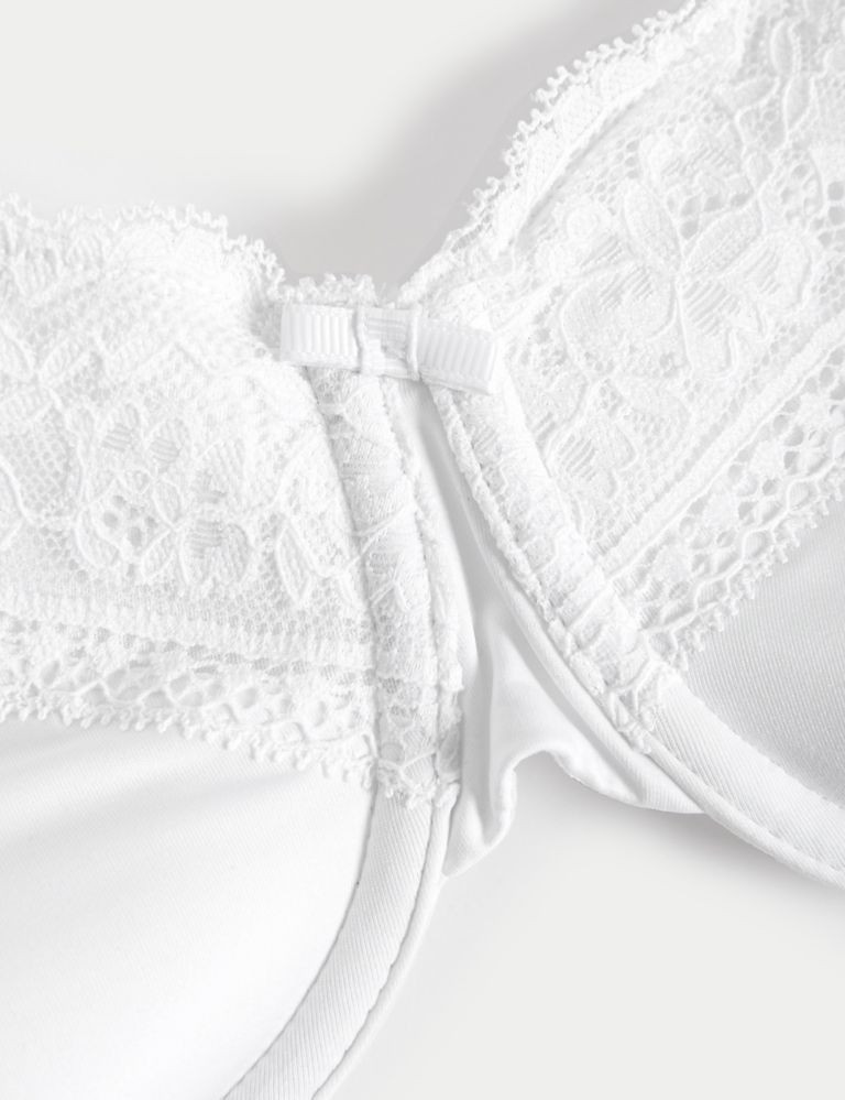 Lace Trim Padded Full Cup Bra A-E 6 of 7