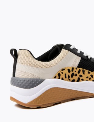 leopard print trainers marks and spencer