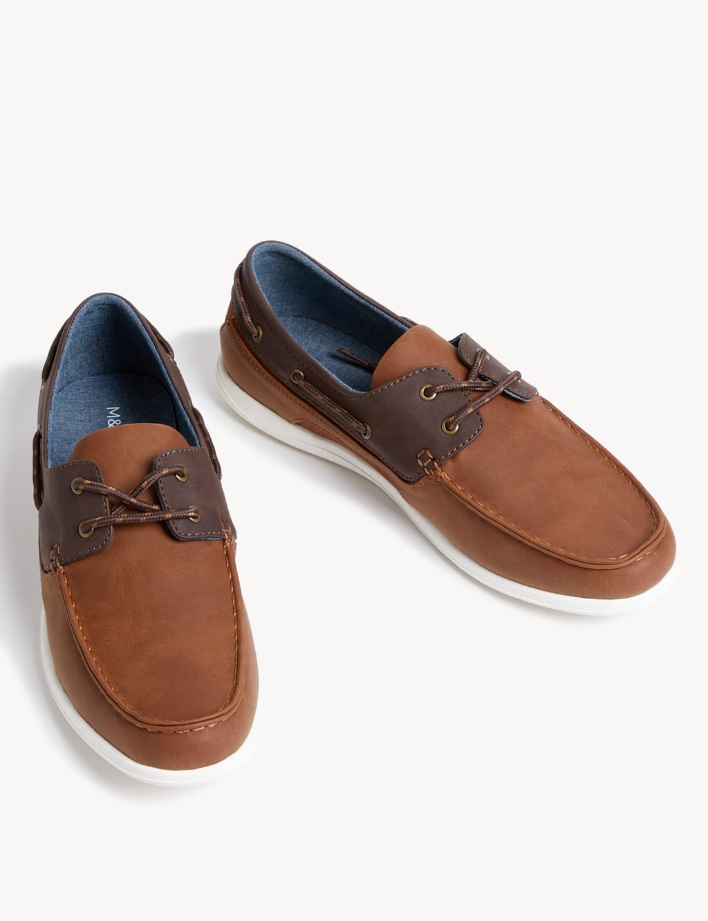 M and s mens boat sales shoes