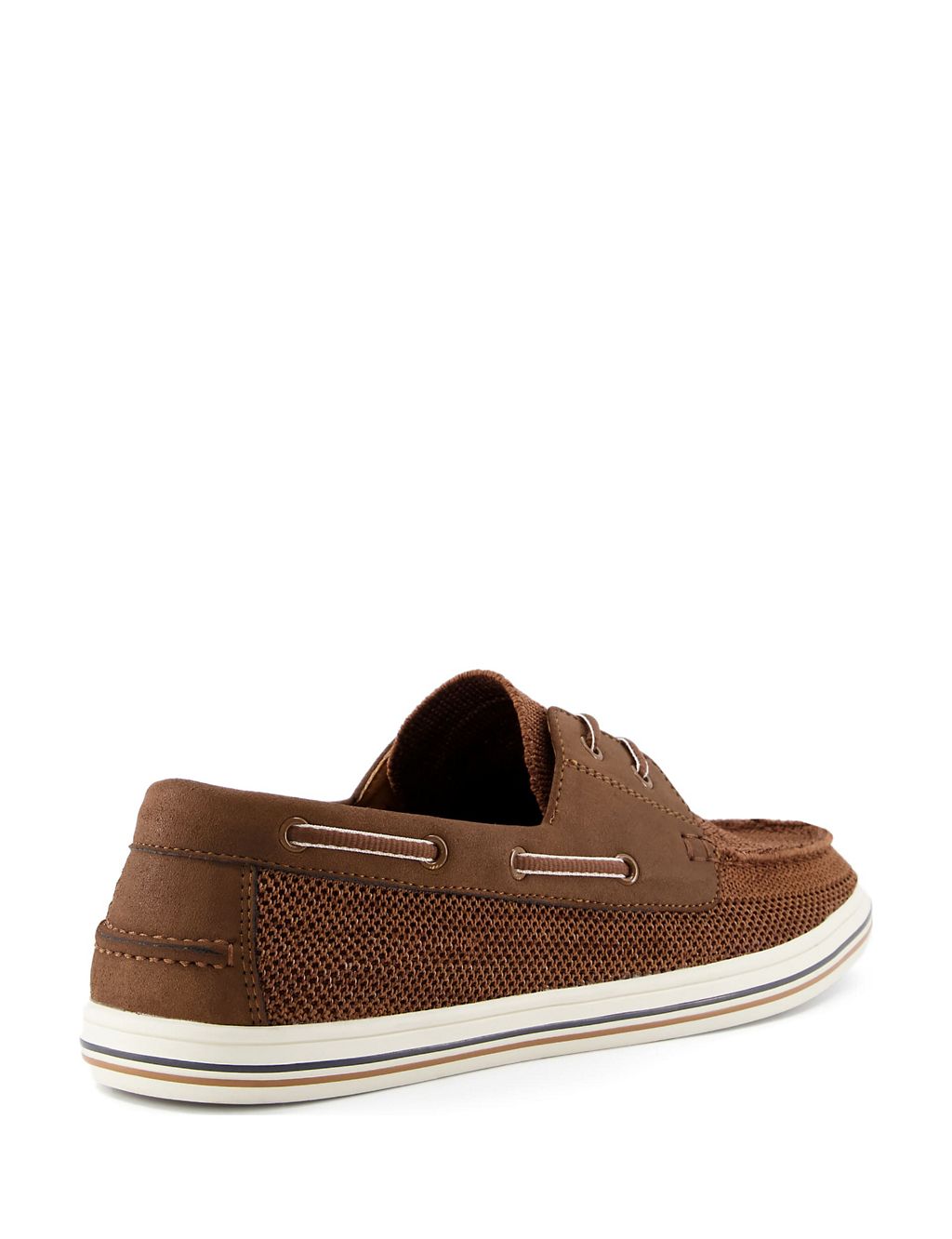 Lace Up Flat Boat Shoes 2 of 4