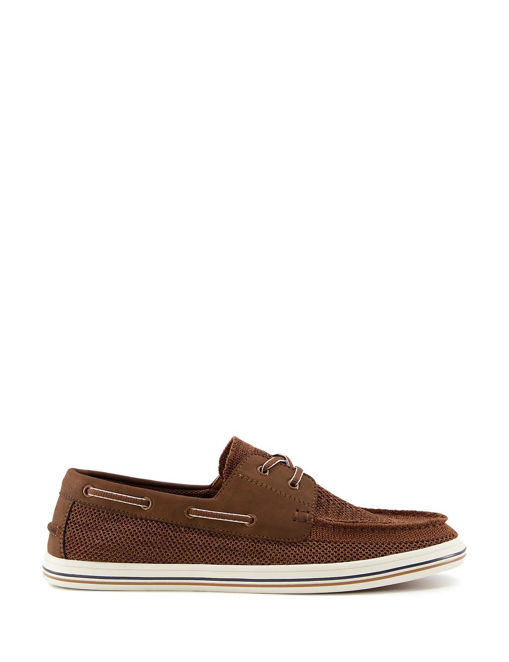 Lace Up Flat Boat Shoes 3 of 4