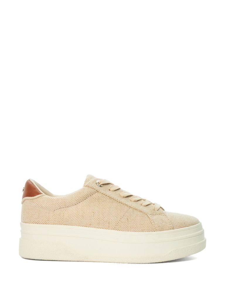 Lace Up Flatform Trainers 1 of 5