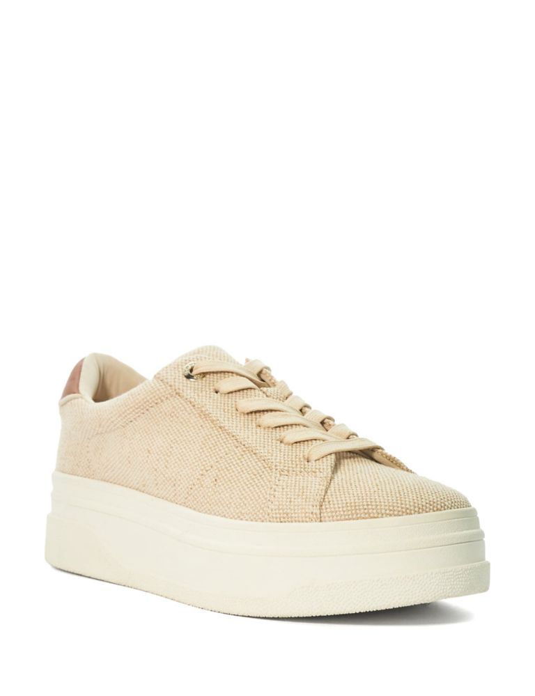 Lace Up Flatform Trainers 2 of 5