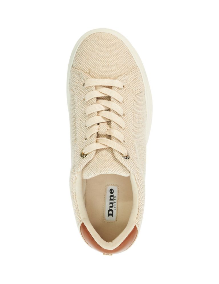 Lace Up Flatform Trainers 4 of 5