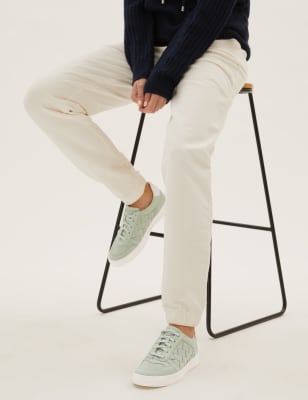 m&s slip on trainers