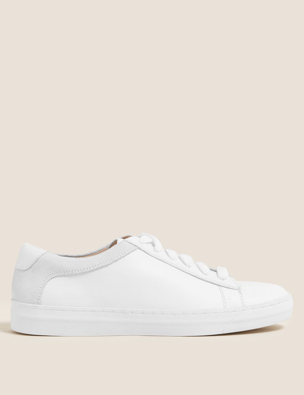 Lace Up Leather Trainers | M&S Collection | M&S