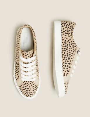 Marks and spencer store animal print trainers