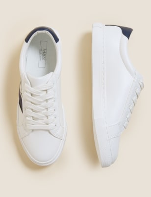 M&s hot sale white shoes