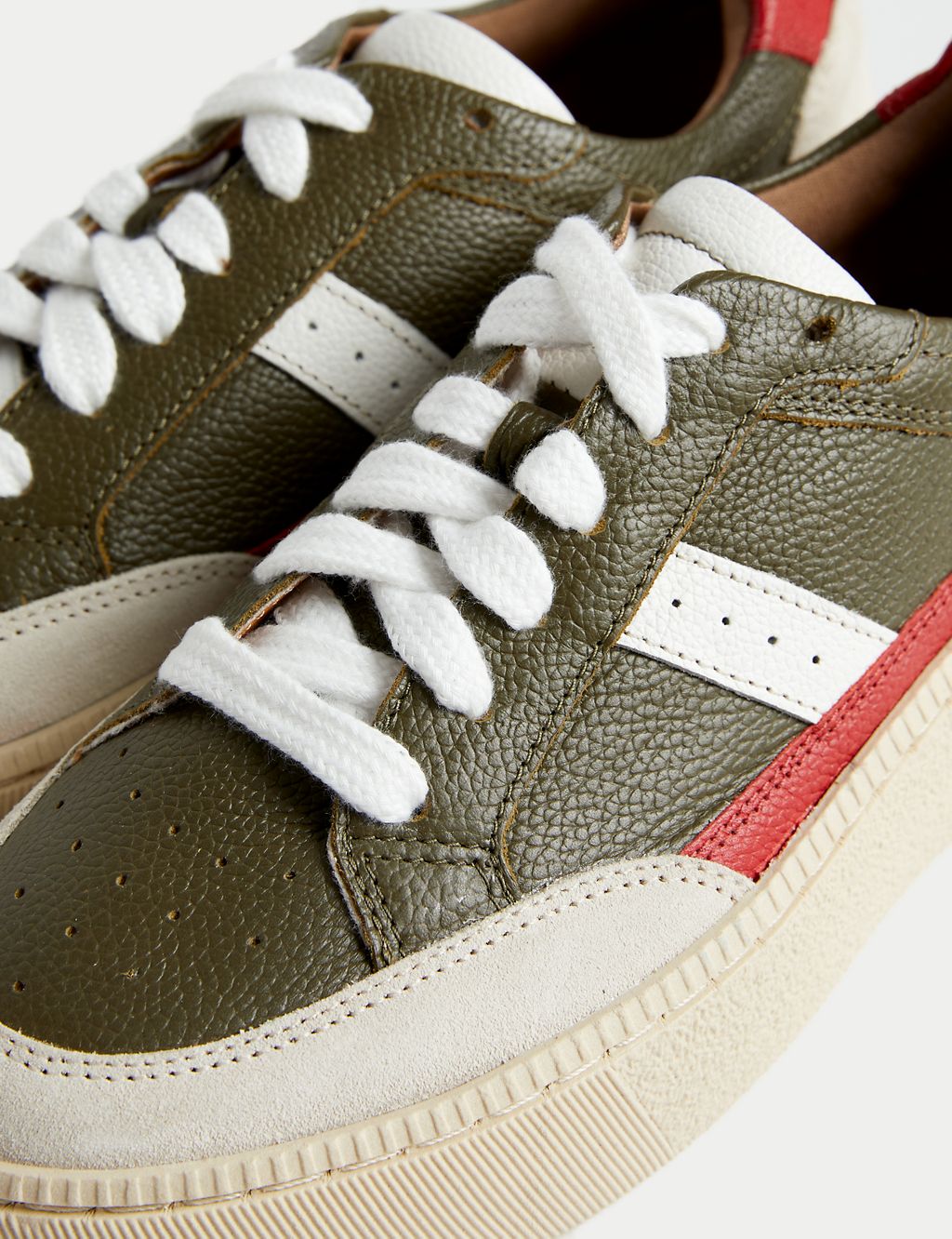 Lace Up Side Detail Trainers 2 of 3
