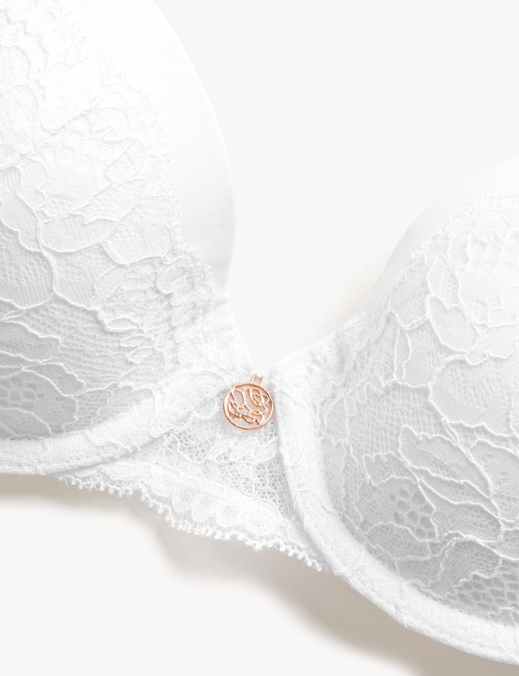 Lace Wired Padded Full Cup Bra A-E 5 of 8