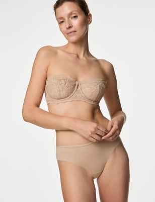 Marks & Spencer 30B 30C 30D 30DD new white strapless/multiway