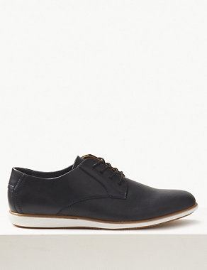 Lace-up Derby Shoes with Freshfeet™ Image 2 of 5