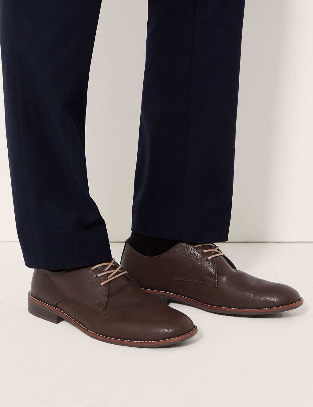 Lace-up Derby Shoes with Freshfeet™ 3 of 6