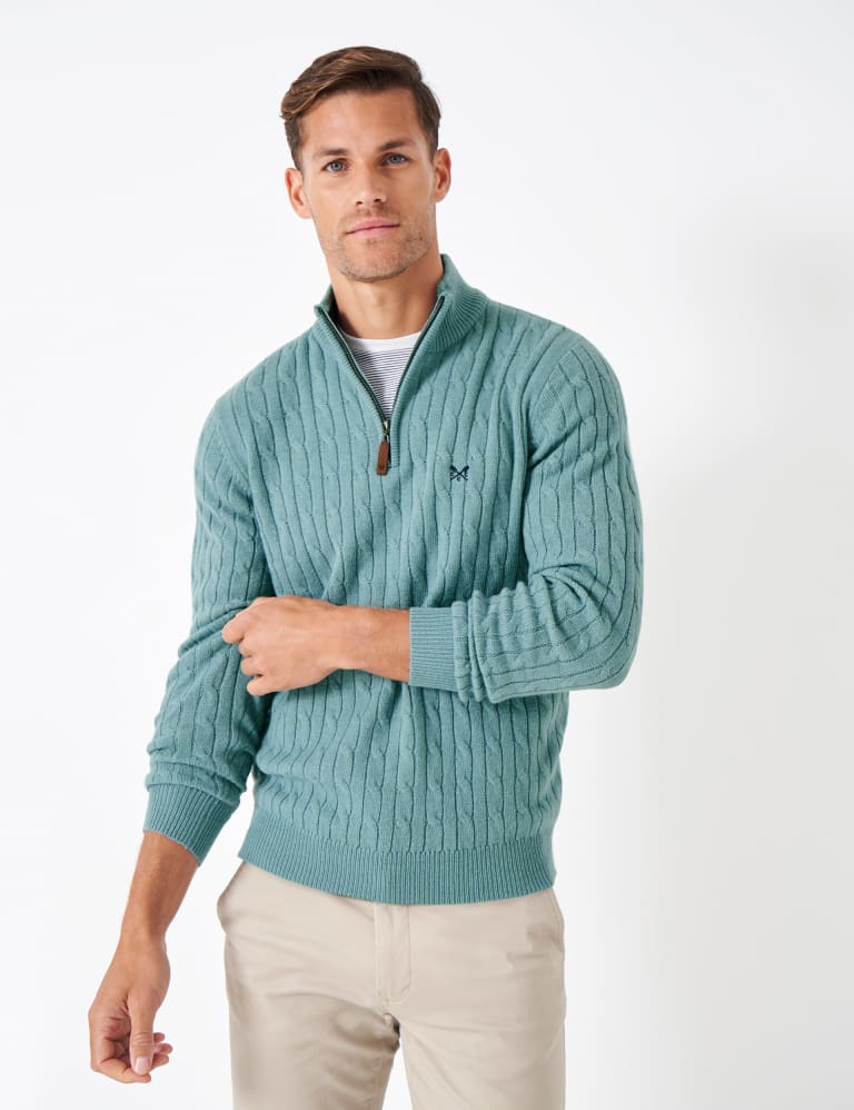 Crew clothing store zip jumper