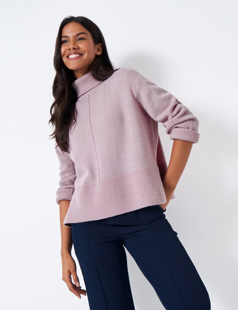 Pale pink jumper clearance m&s