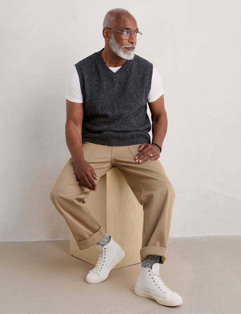 Lambswool best sale sweater vest