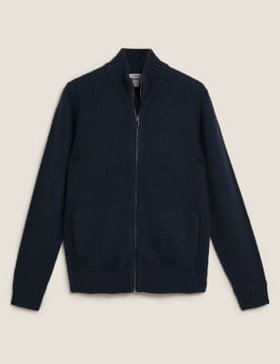 marks and spencer mens cardigan uk