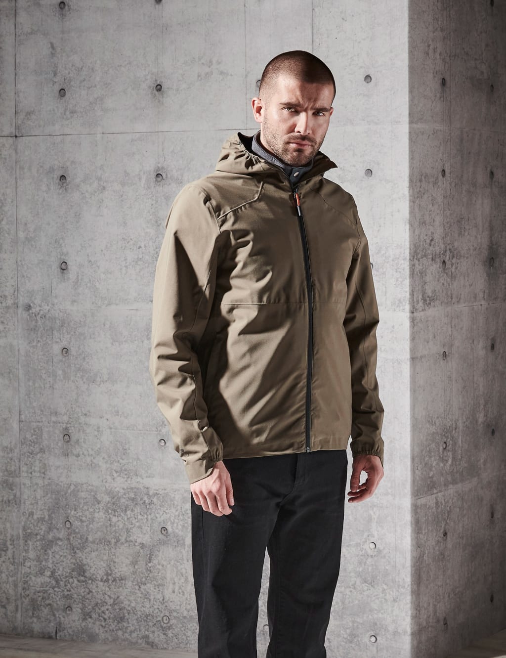 Land Rover Lite Waterproof Hooded Anorak Musto M S