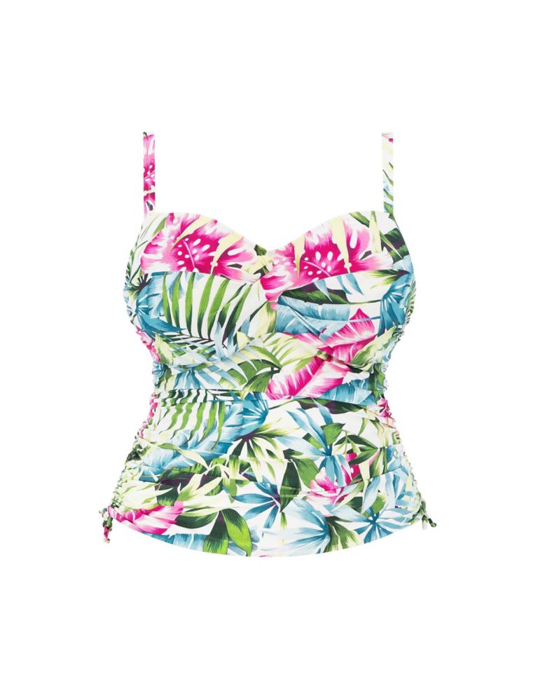 Langkawi Floral Wired Tankini Top 2 of 4