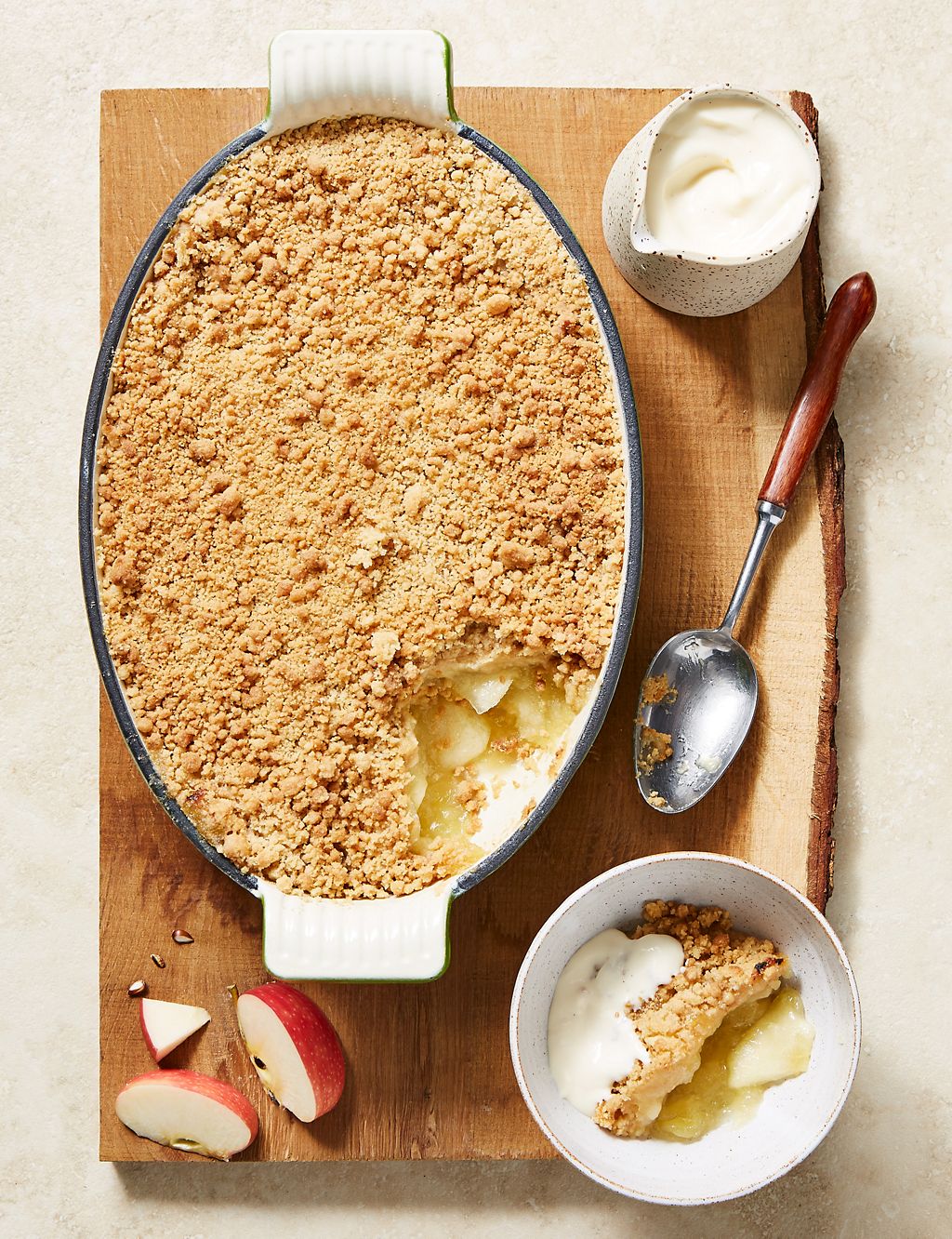 Large Apple Crumble (Serves 8) - Last Collection Date 30th April 3 of 3