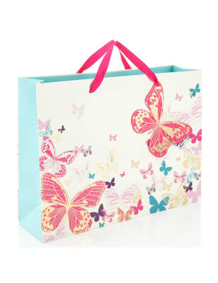 Large Butterfly Gift Bag M&S