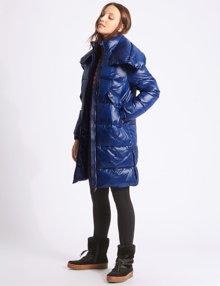 Large Collar Padded Coat with Stormwear™ 1 of 6