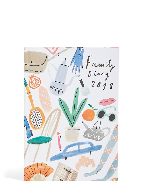Large Family 2018 Diary Image 1 of 2