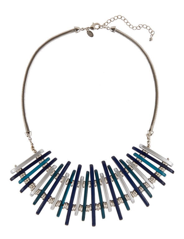 Large Fan Statement Necklace Image 1 of 1