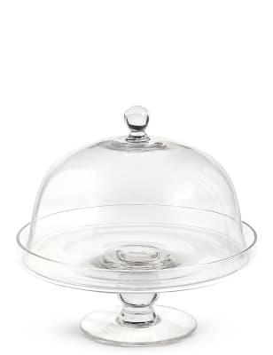 Large Glass Cake Stand | M\u0026S