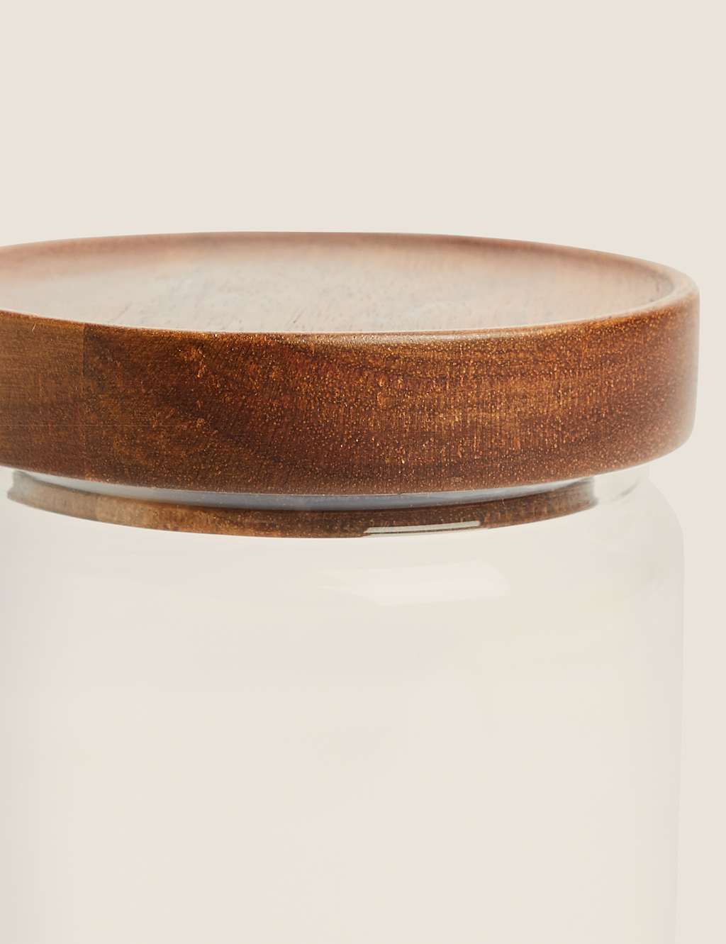 Large Glass Storage Jar 2 of 3