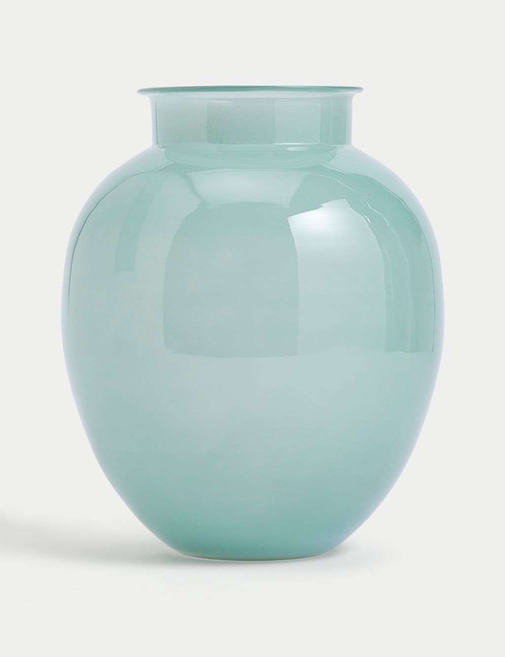 Large Glass Urn Vase 1 of 4