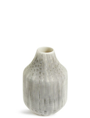 Large Linear Bulb Vase Image 2 of 5