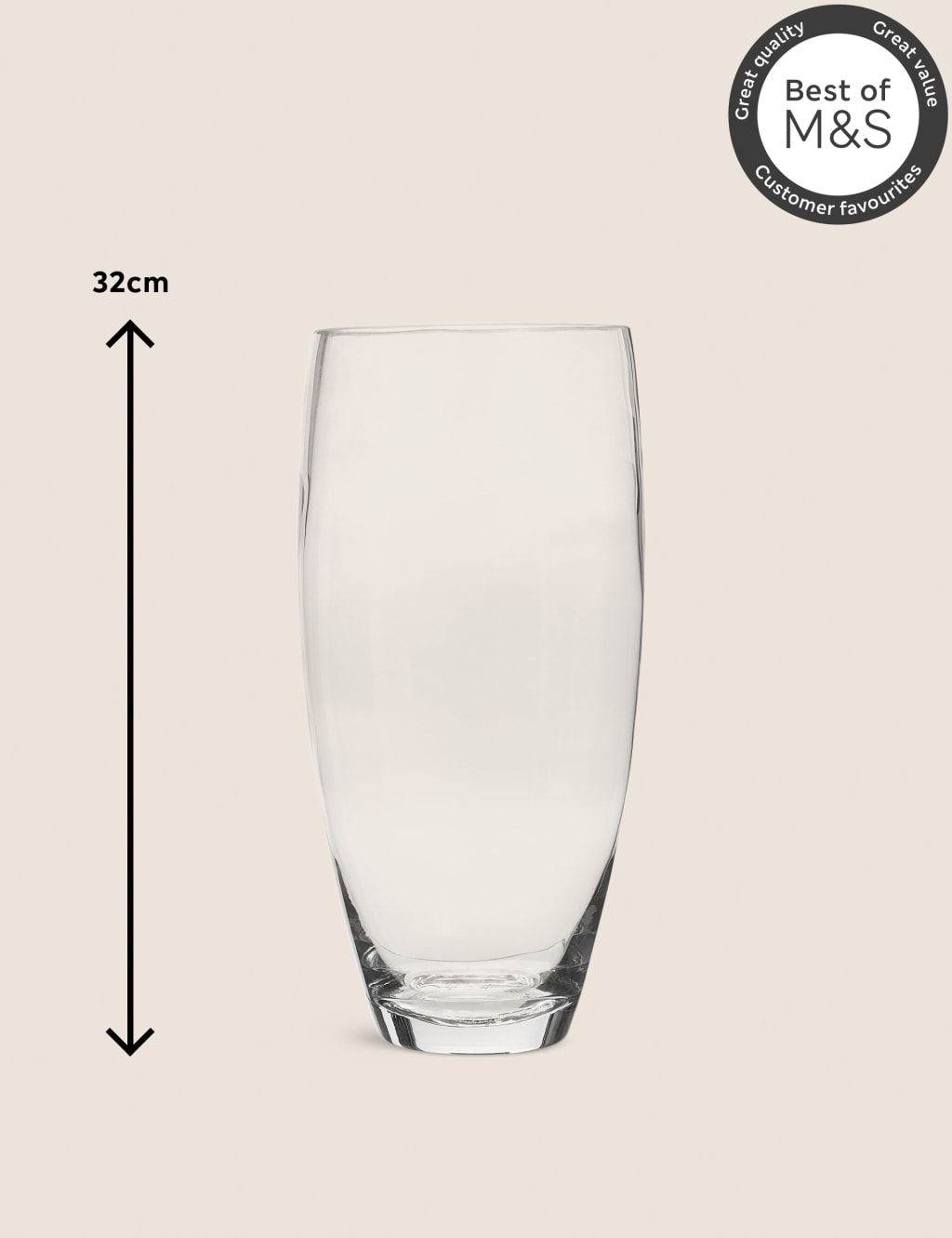 Large Poppy Vase M&S Collection M&S