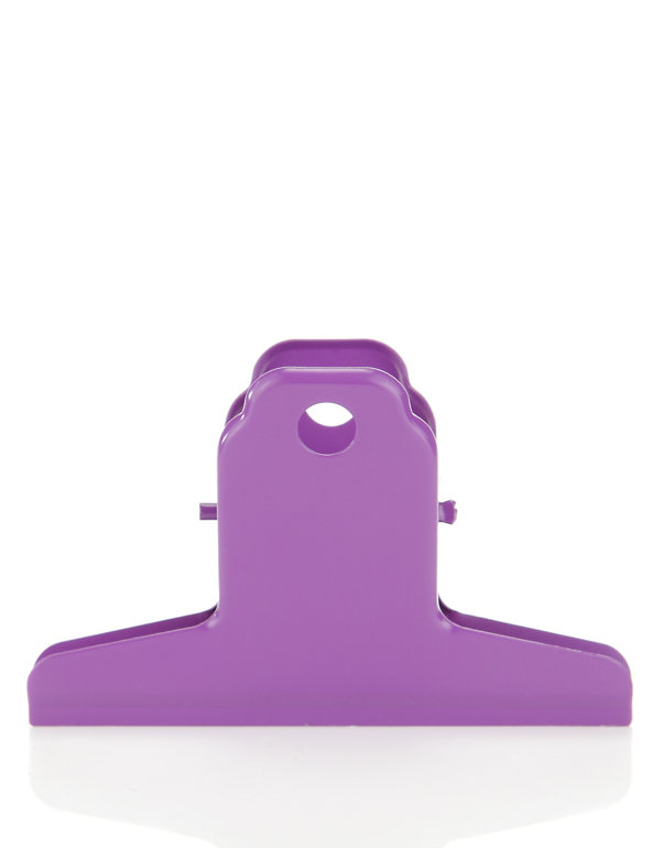 Large Purple Metal Clip Image 1 of 1